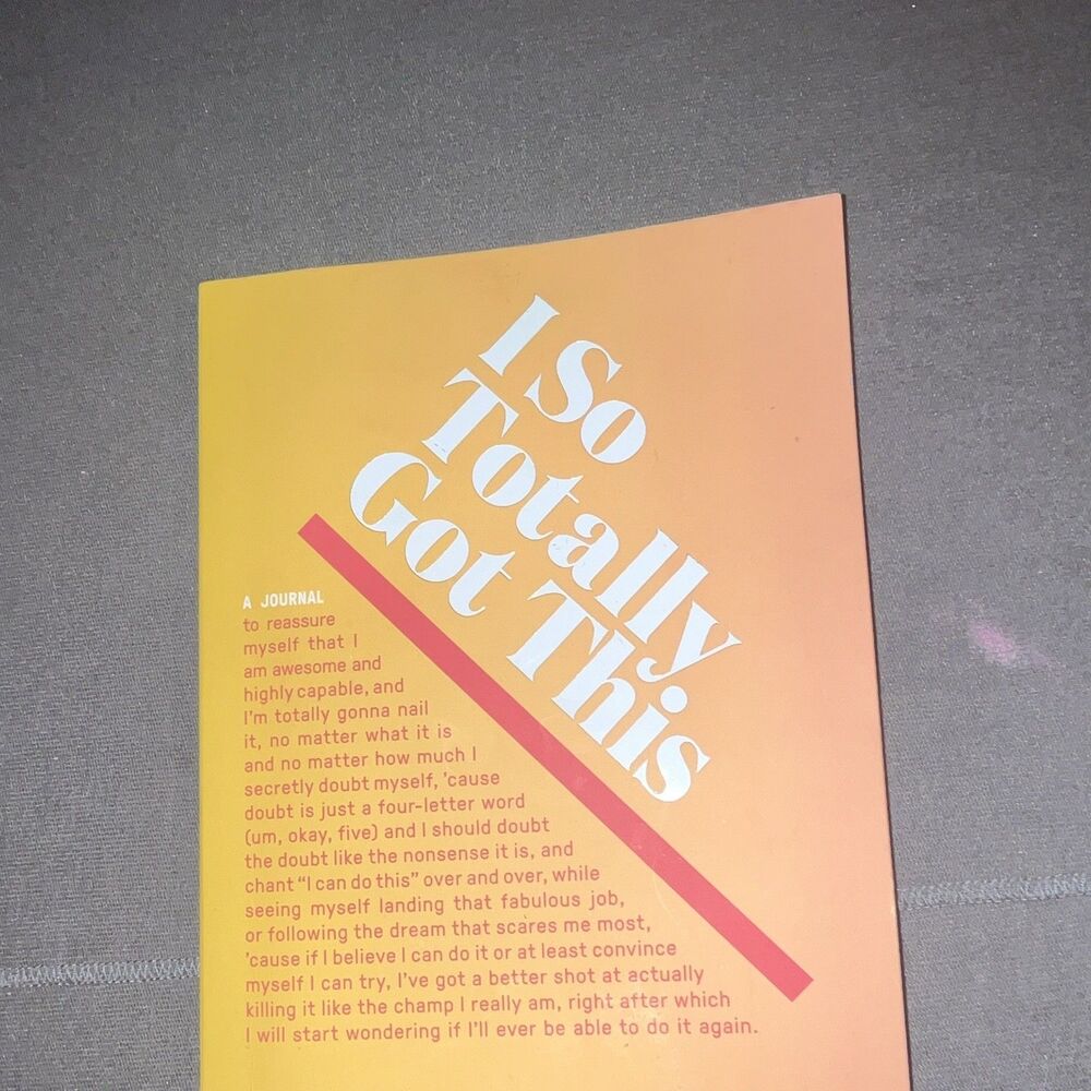 Knock Knock Inner Truth Journal 'I So Totally Got This' Cardboard Cover Diary